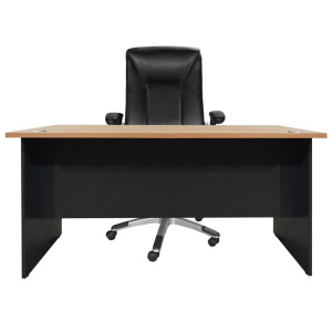 ΓΡΑΦΕΙΟ ΕΠΑΓΓΕΛΜΑΤΙΚΟ ABELINA 150x75x75 HM2016.01 ΓΚΡΙ-ΟΞΙΑ - Image 4