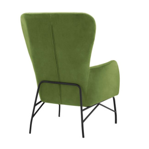 ΠΟΛΥΘΡΟΝΑ ΜΠΕΡΖΕΡΑ ΒΕΛΟΥΔΟ ΛΑΔΙ ΜΕ ΜΕΤΑΛΛΙΚΟ ΜΑΥΡΟ ΠΟΔΙ HM8721.13 67x80x102 εκ. - Image 3